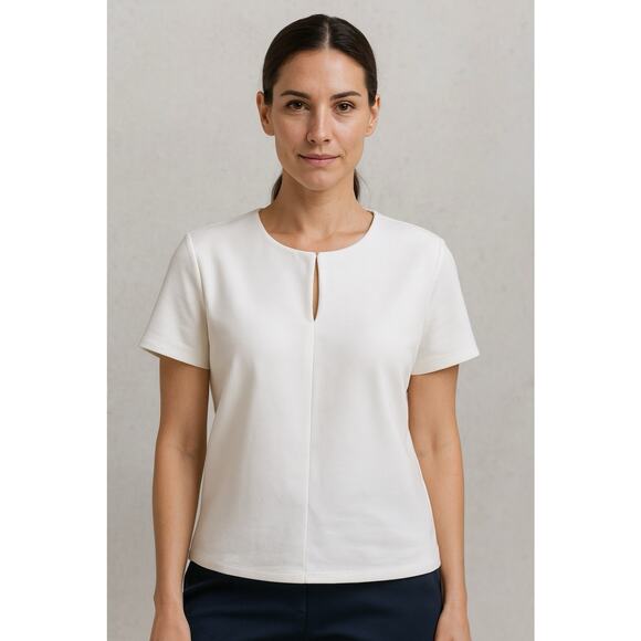 Banana Republic Tops - 3 for $9 Banana Republic Ivory V Neck Super Soft Top M